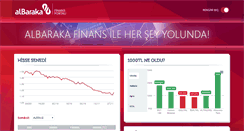 Desktop Screenshot of albarakafinans.com